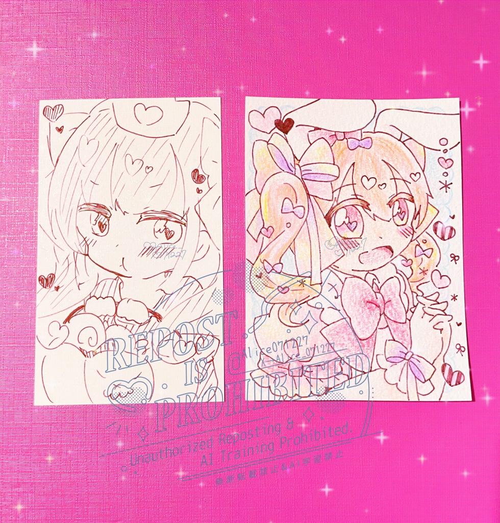 (10月8日22:00〜販売)原画/ドローイング