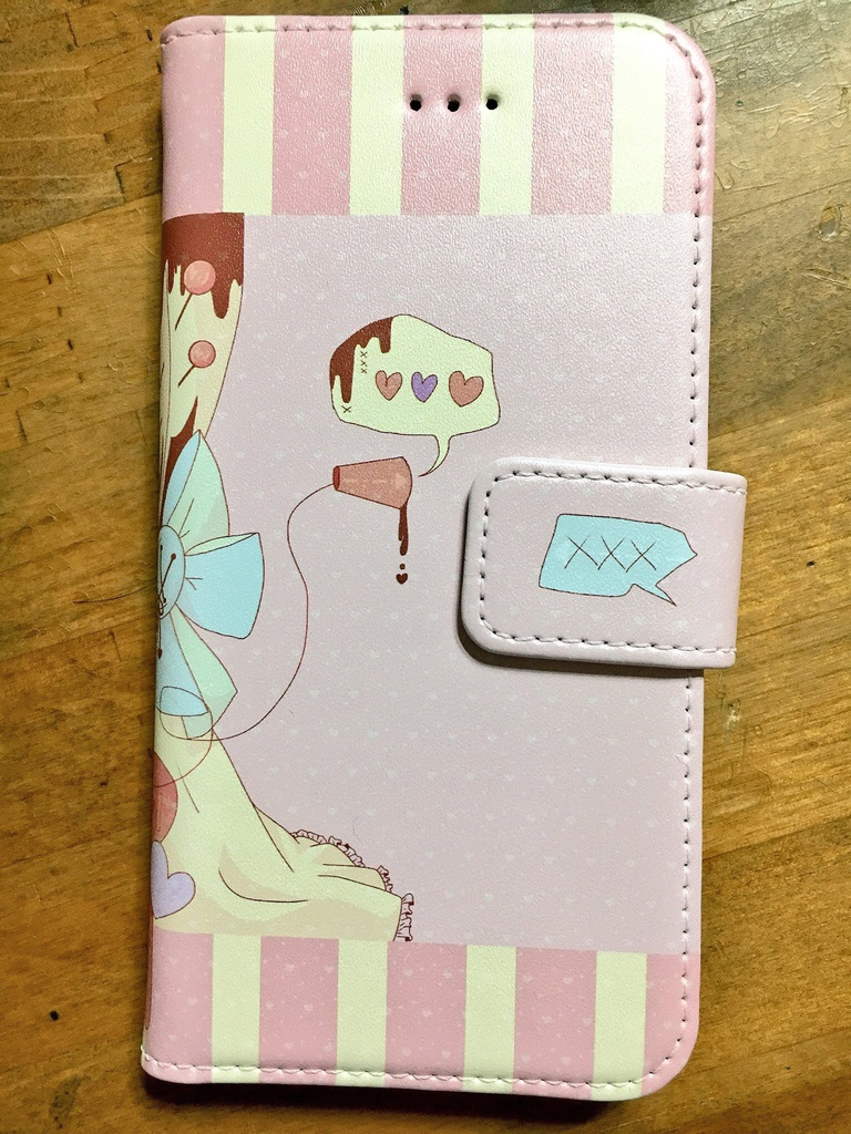 恋する心は✕✕✕しい。iPhone用スマホケース