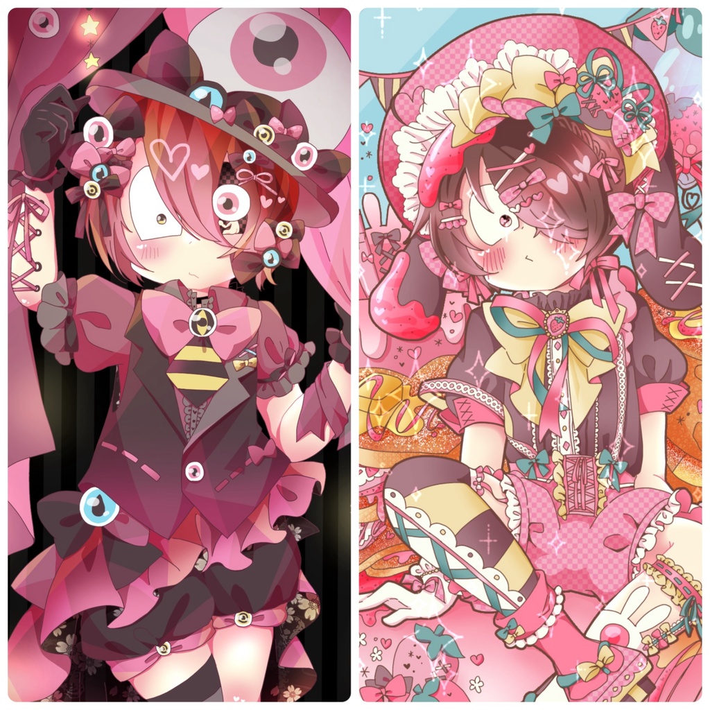 キラキラお星様ポストカード2枚セット