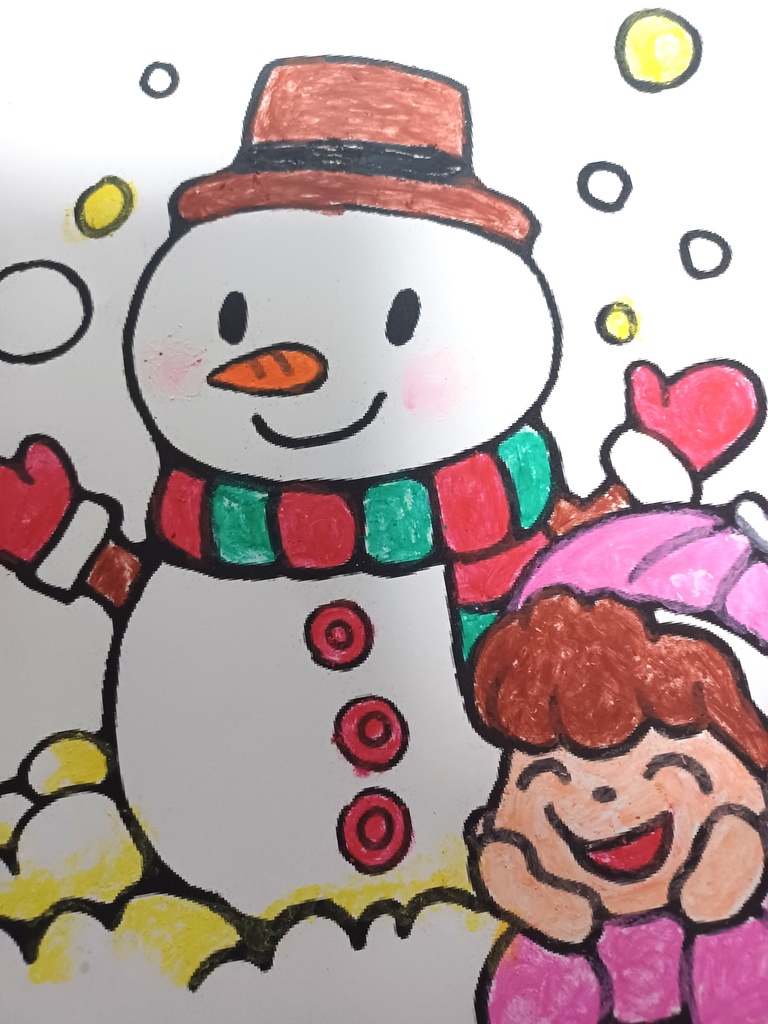 Christmas ぬりえ(5セット)