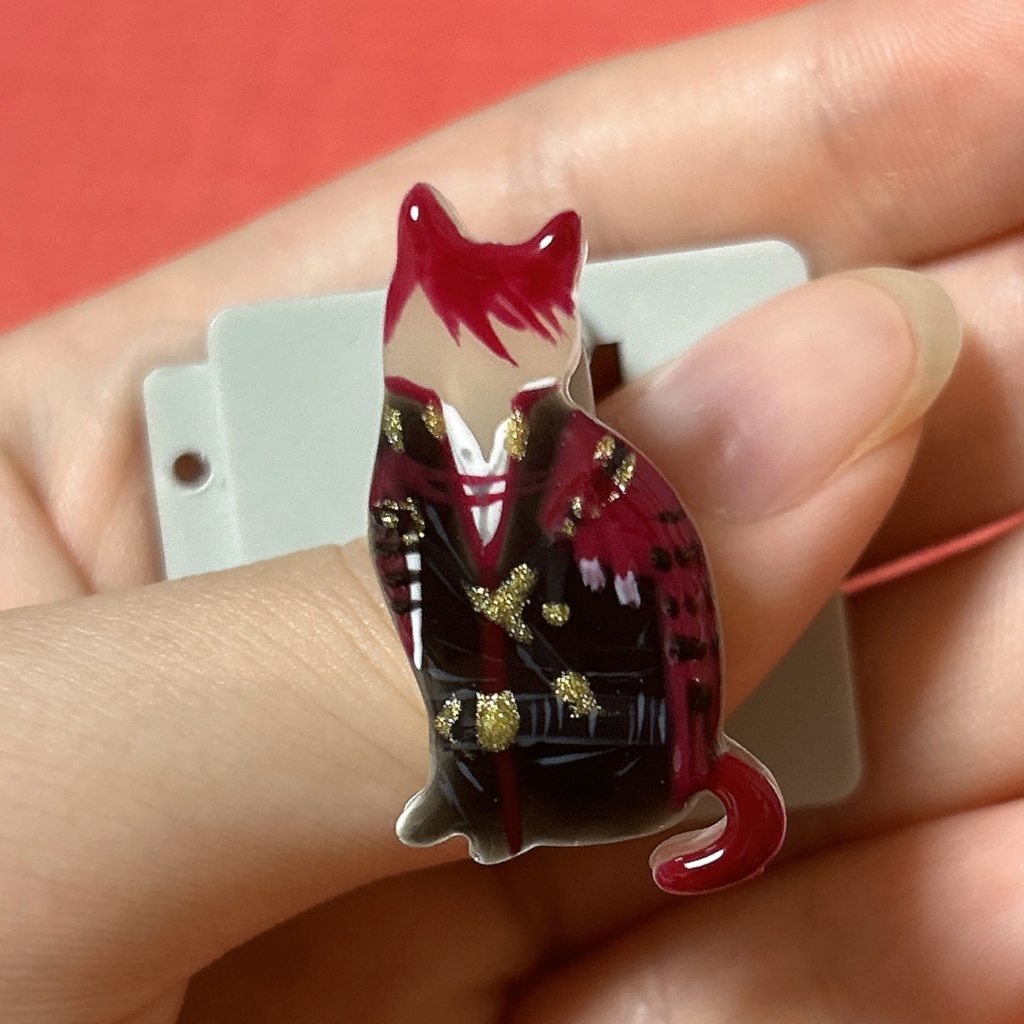 いつでもネコチャンになった刀剣男士と一緒!お供猫チャーム