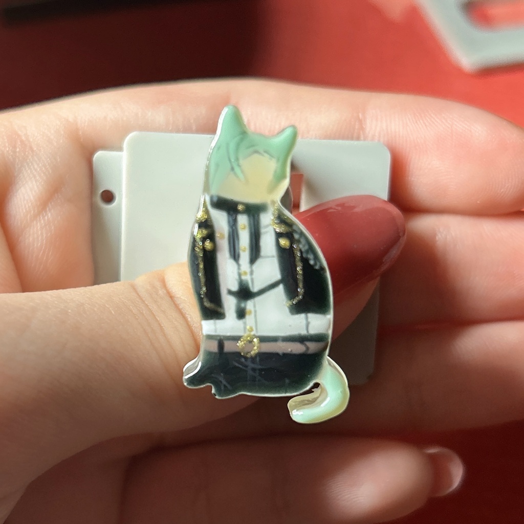 いつでもネコチャンになった刀剣男士と一緒!お供猫チャーム