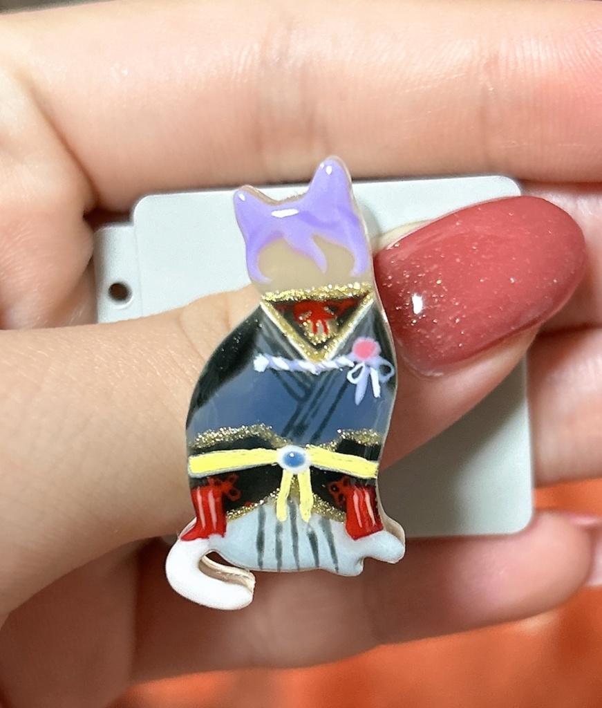 いつでもネコチャンになった刀剣男士と一緒!お供猫チャーム