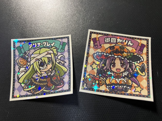 ハロウィン御園かりん＆アリナ・グレイシール（キラキラ）