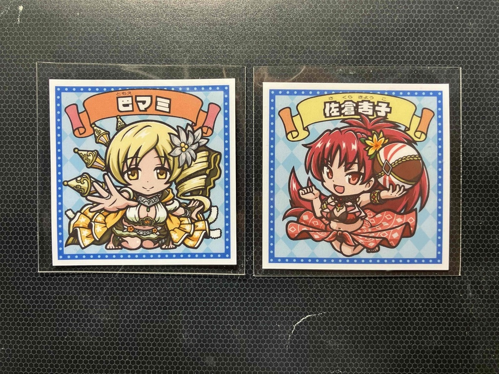 水着マミ＆水着杏子自作シール（ノーマル）