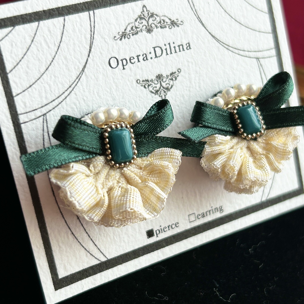 ミセス・ショコラティエ【ピアス・イヤリング】