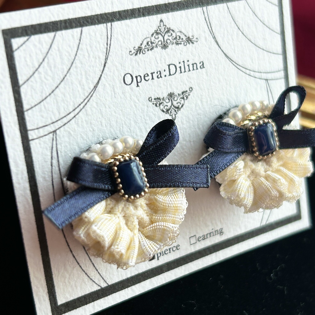 ミセス・ショコラティエ【ピアス・イヤリング】