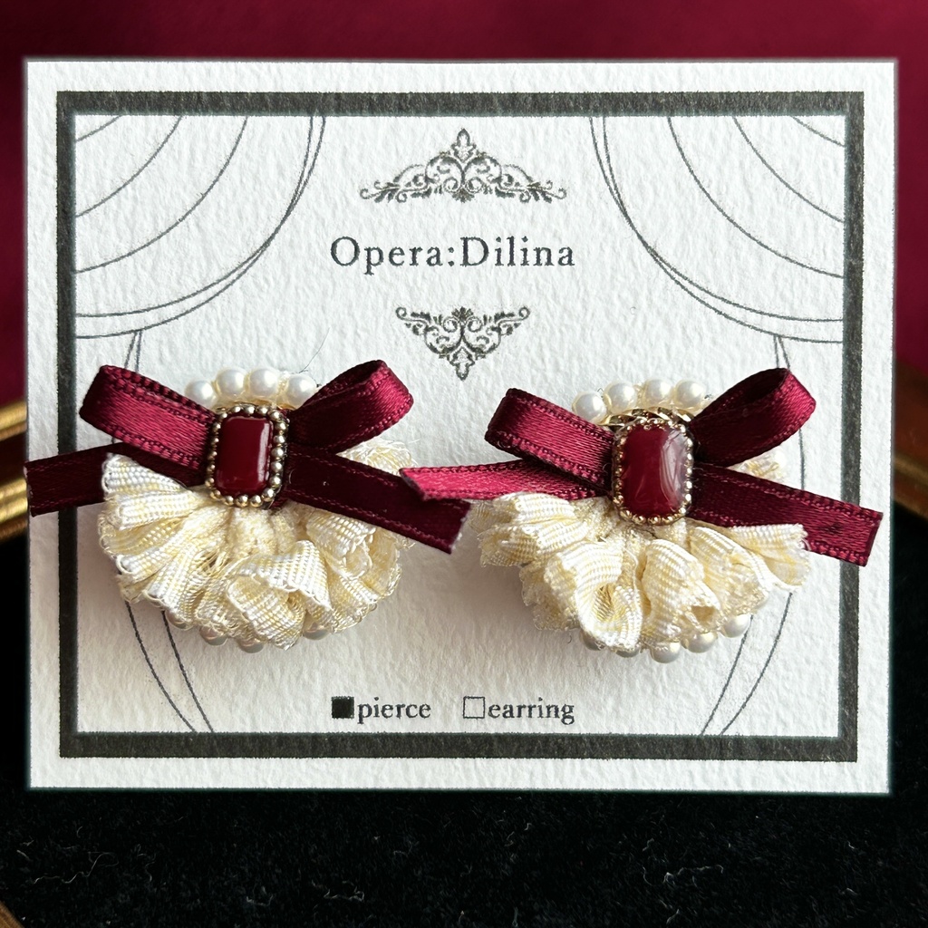 ミセス・ショコラティエ【ピアス・イヤリング】