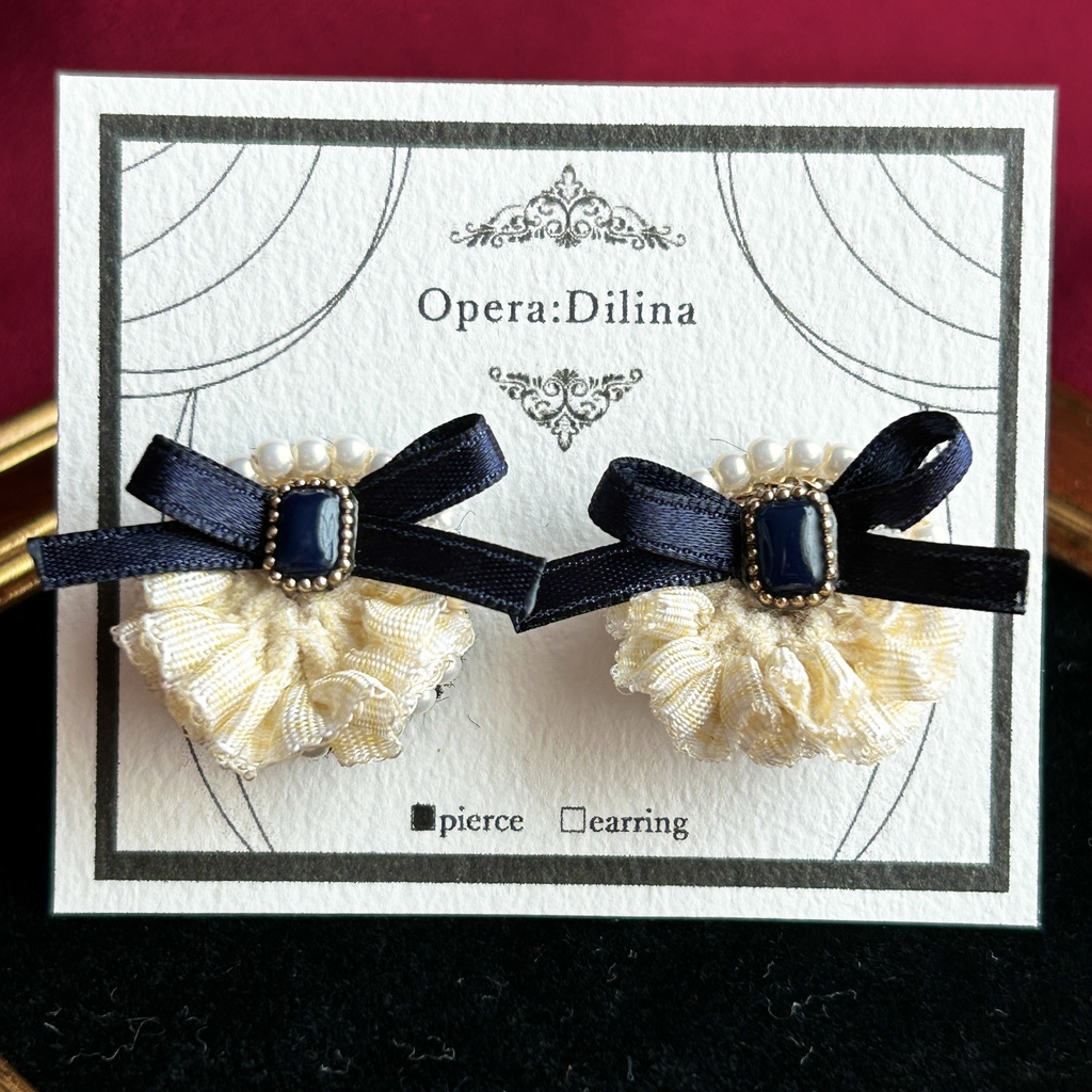 ミセス・ショコラティエ【ピアス・イヤリング】