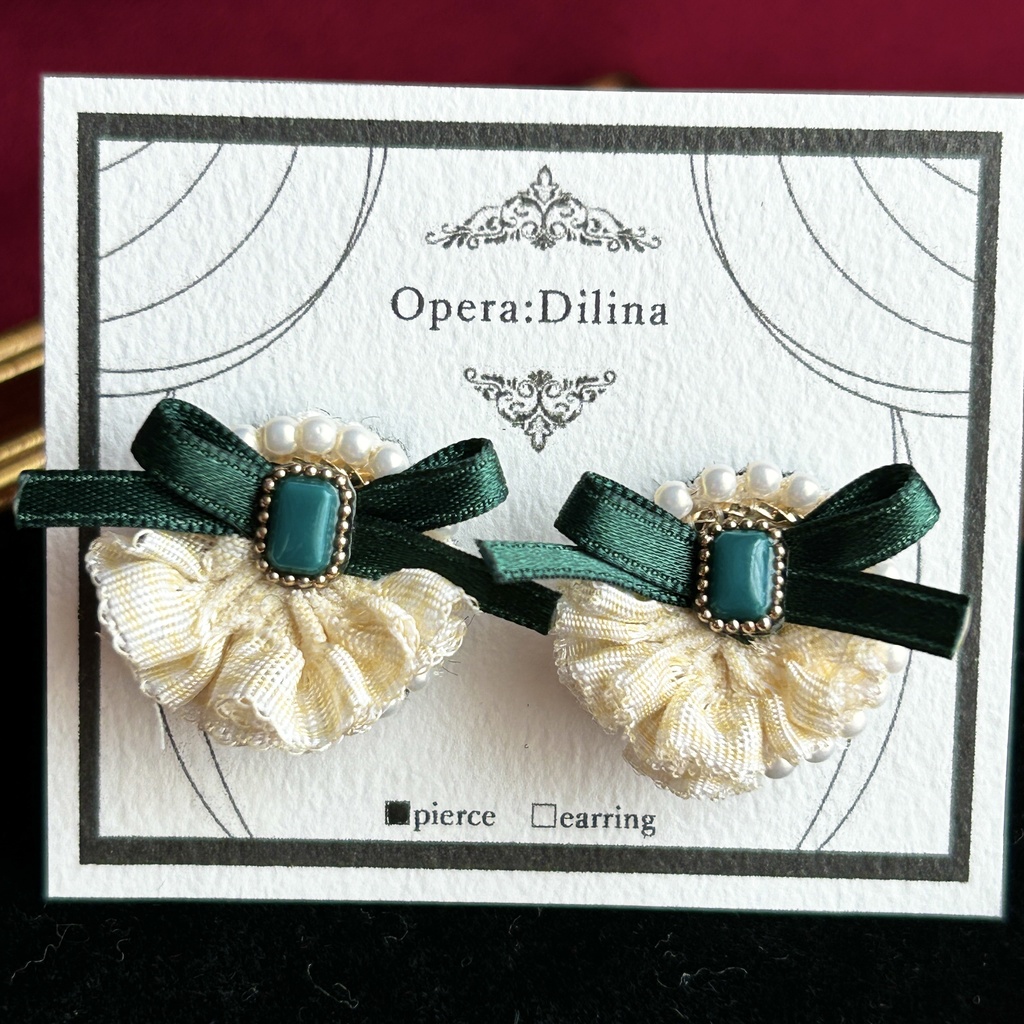 ミセス・ショコラティエ【ピアス・イヤリング】