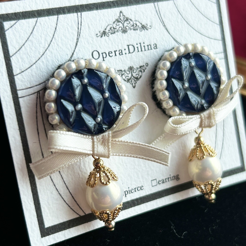 フルブライト・ミルフィーユ【ピアス・イヤリング】