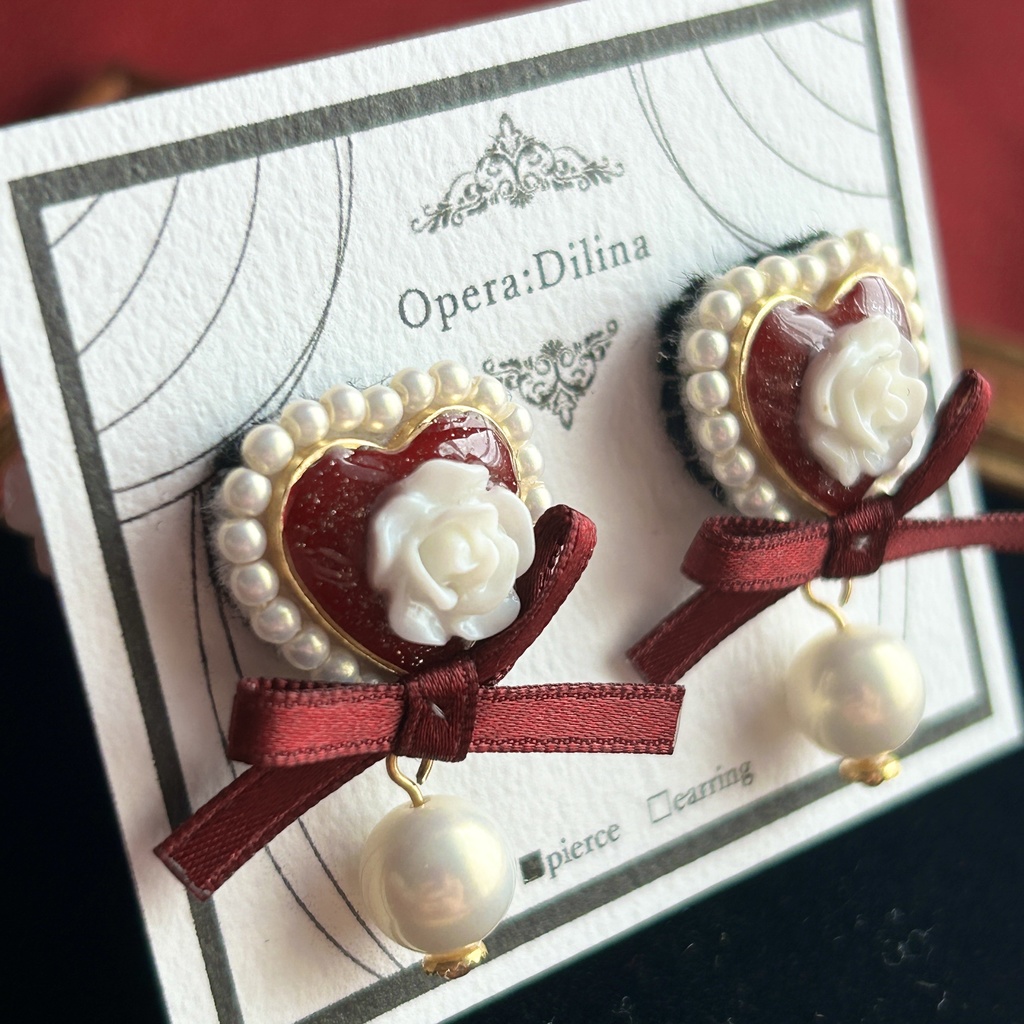 フォーチュン・チョコレート【ピアス・イヤリング】