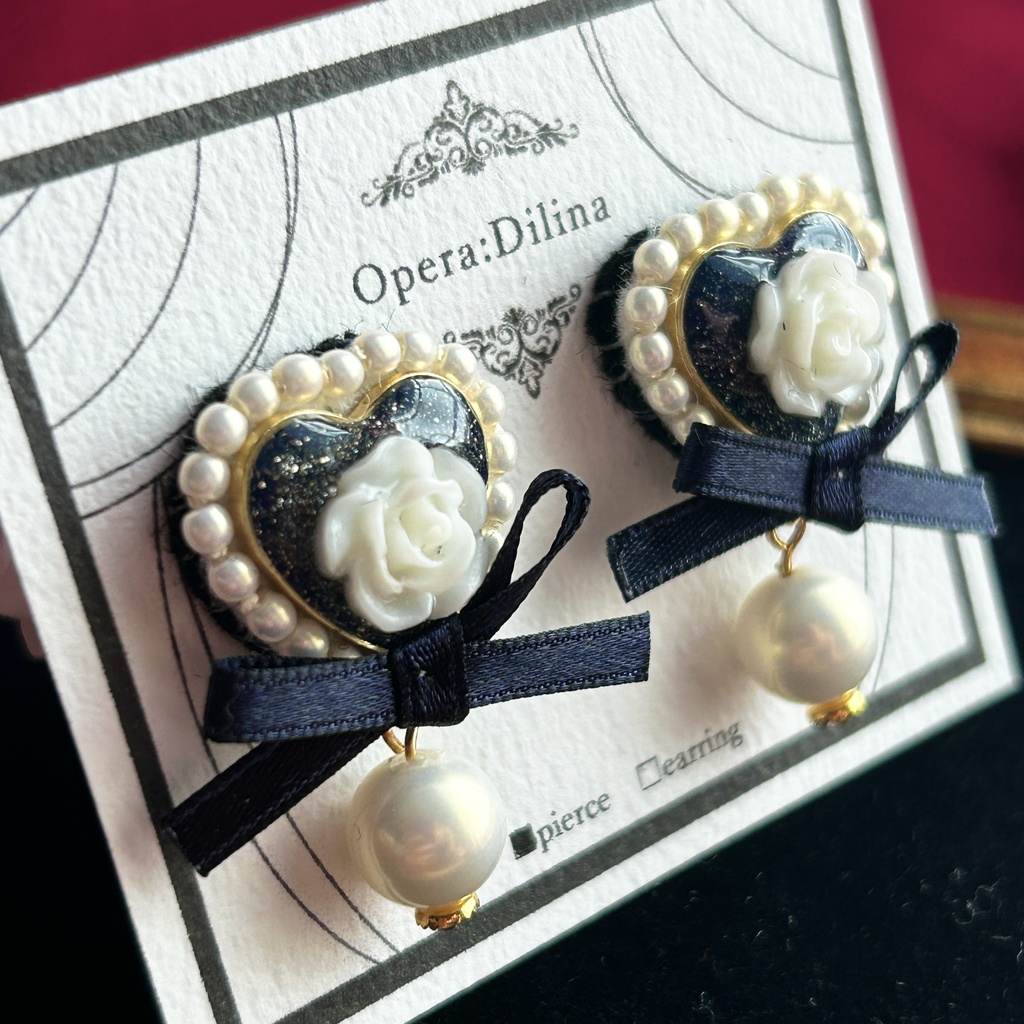 フォーチュン・チョコレート【ピアス・イヤリング】