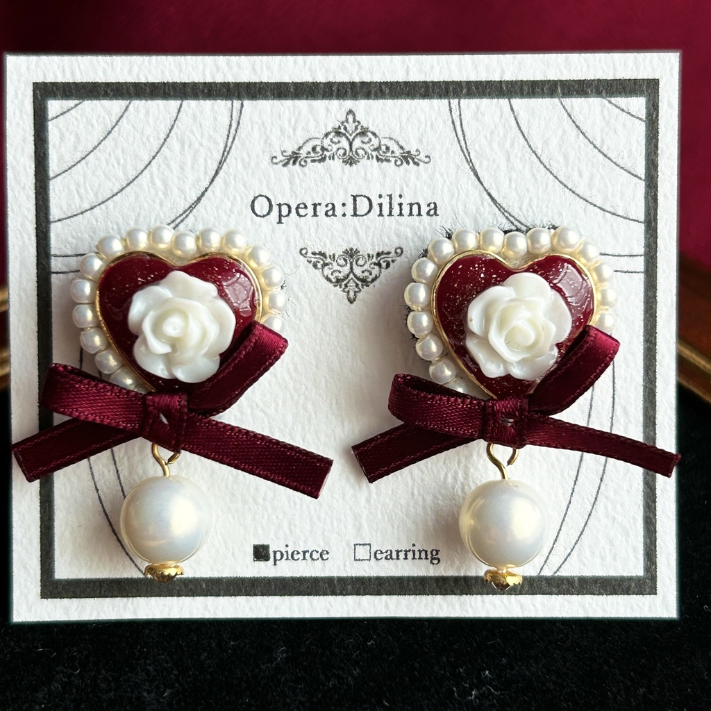 フォーチュン・チョコレート【ピアス・イヤリング】