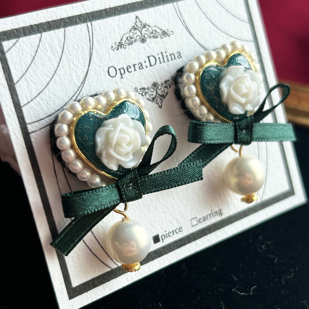 フォーチュン・チョコレート【ピアス・イヤリング】