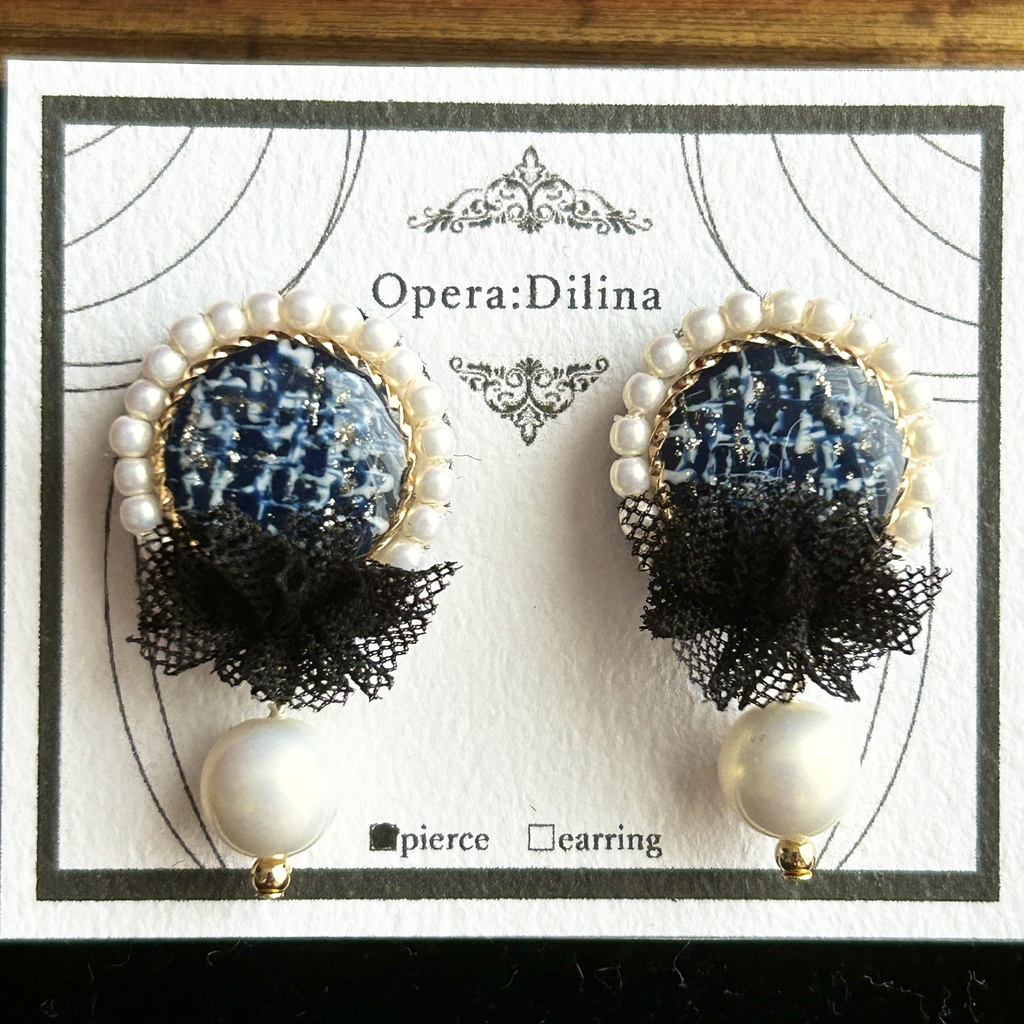 オーバー・タイム【ピアス・イヤリング】