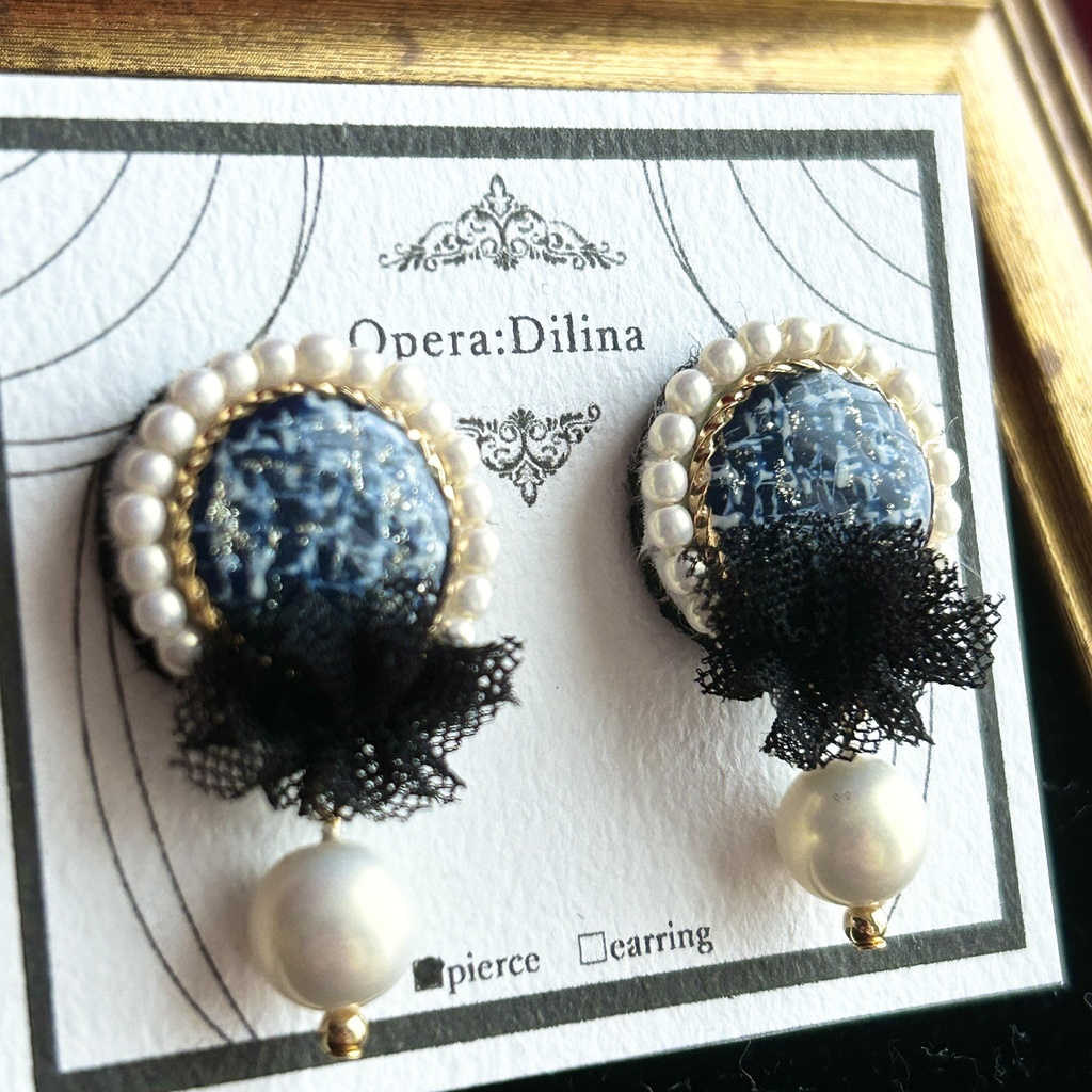 オーバー・タイム【ピアス・イヤリング】