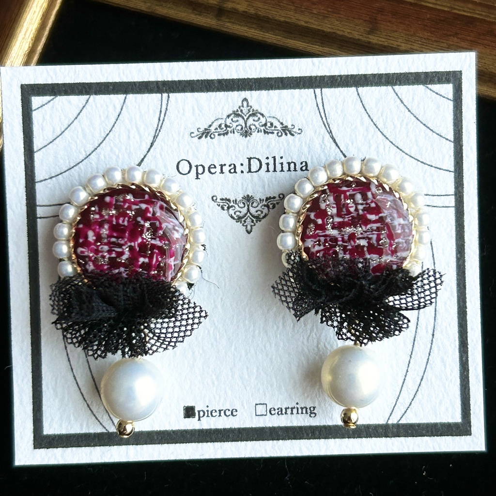 オーバー・タイム【ピアス・イヤリング】