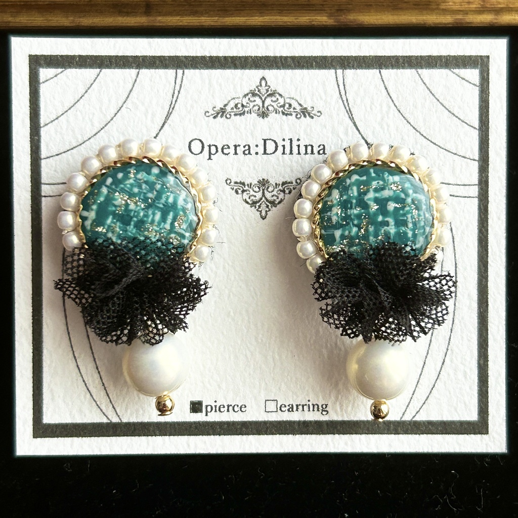 オーバー・タイム【ピアス・イヤリング】