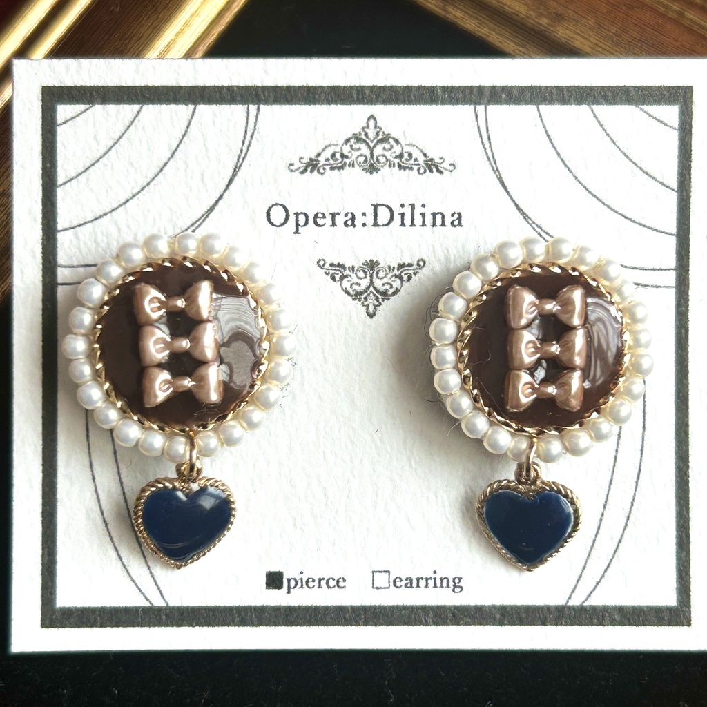 カプチーノ【ピアス・イヤリング】