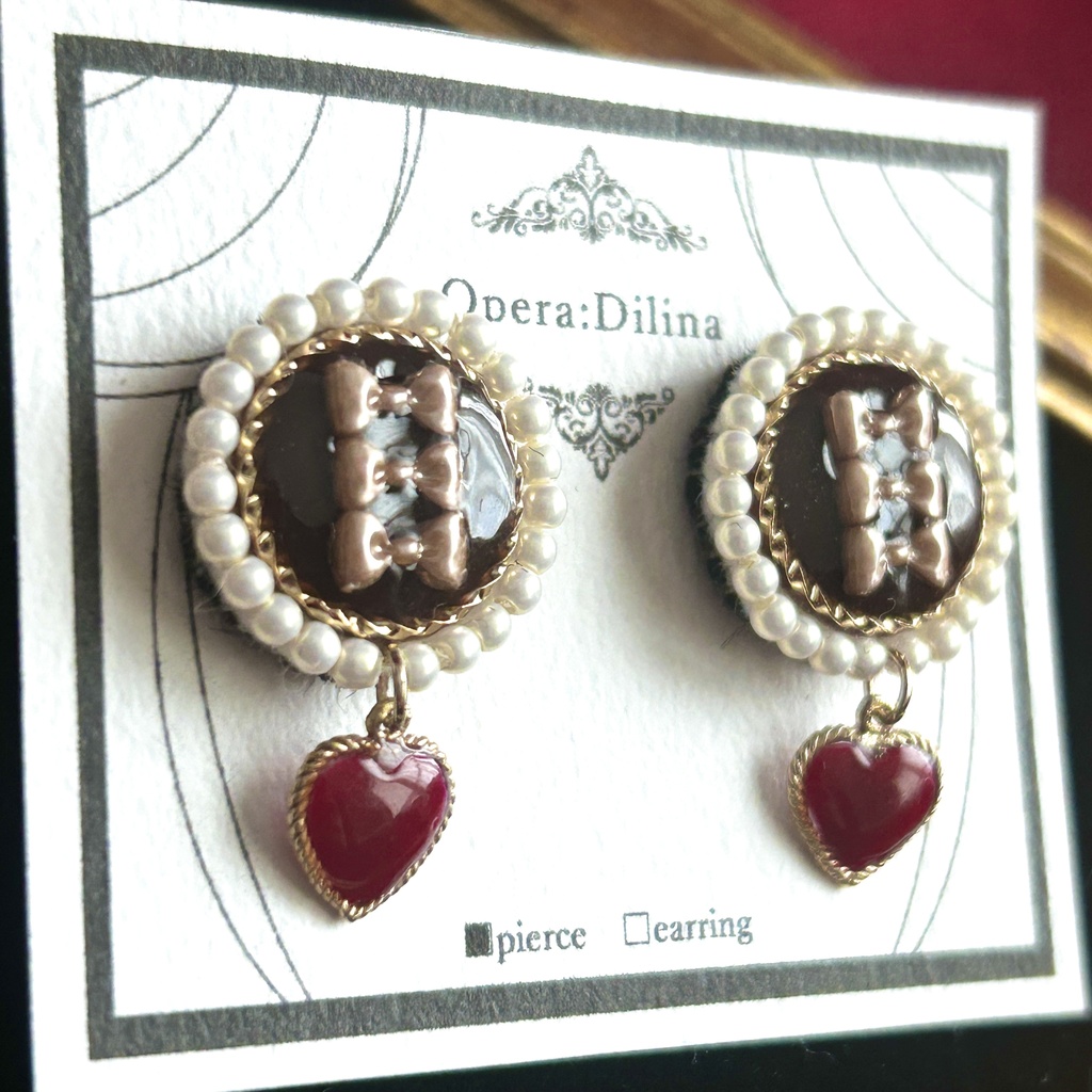 カプチーノ【ピアス・イヤリング】