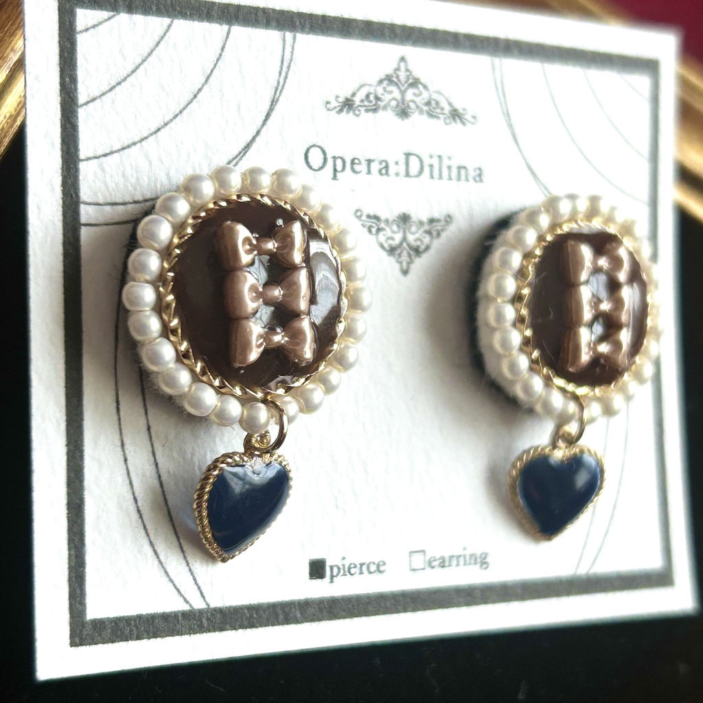 カプチーノ【ピアス・イヤリング】