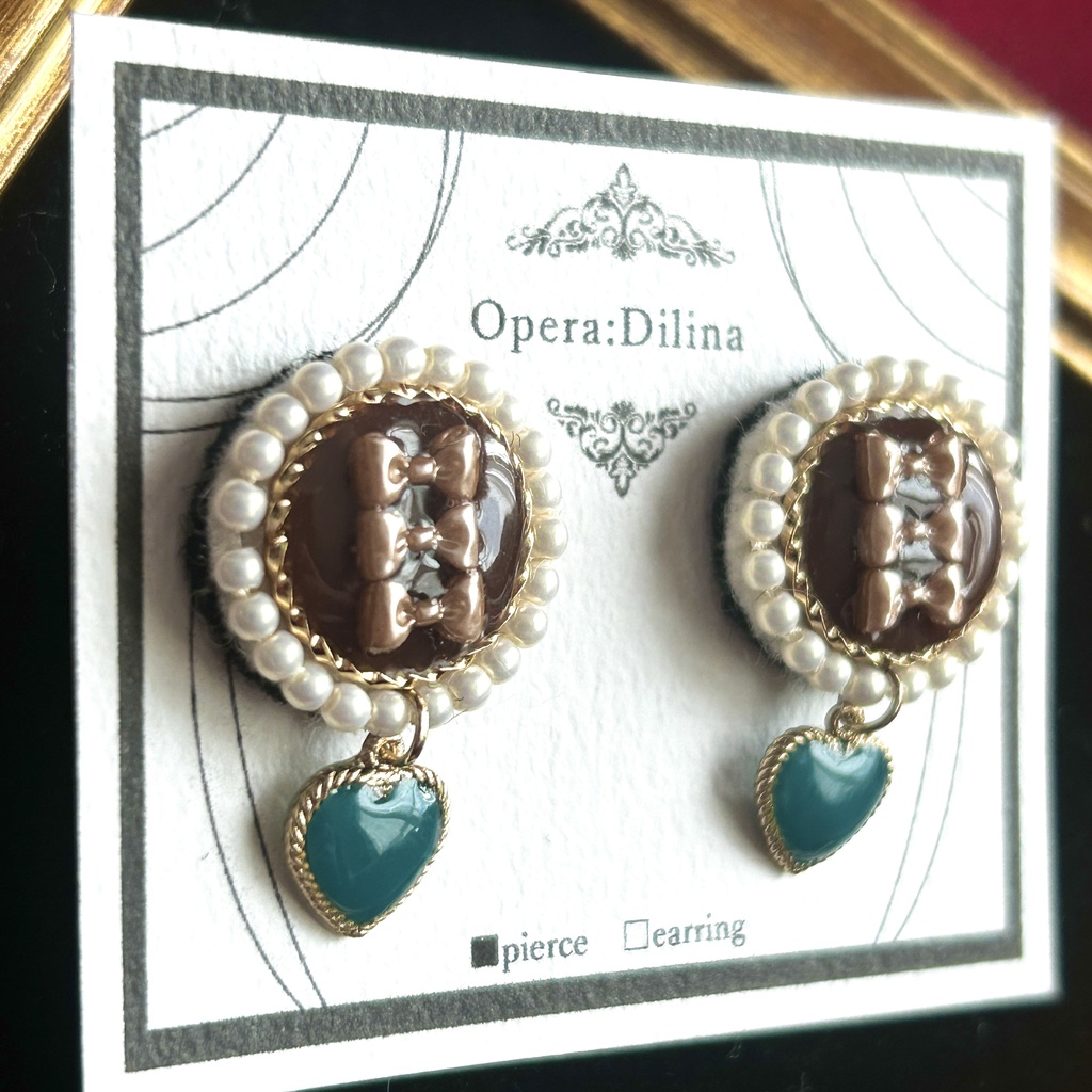 カプチーノ【ピアス・イヤリング】