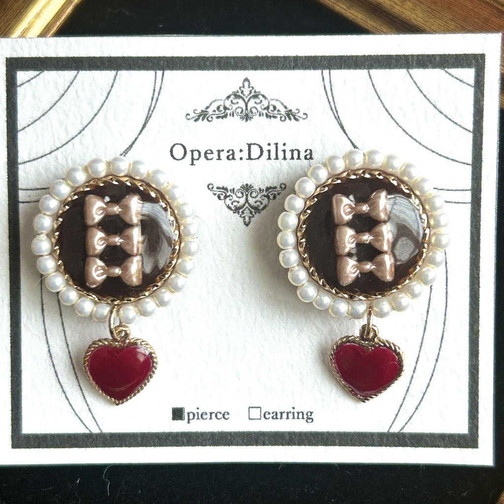 カプチーノ【ピアス・イヤリング】