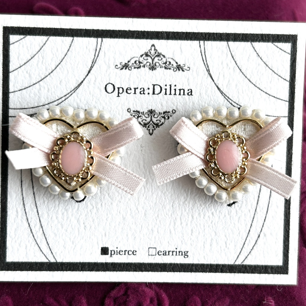 ラッキーナンバーガールーエトワールー【ピアス・イヤリング】