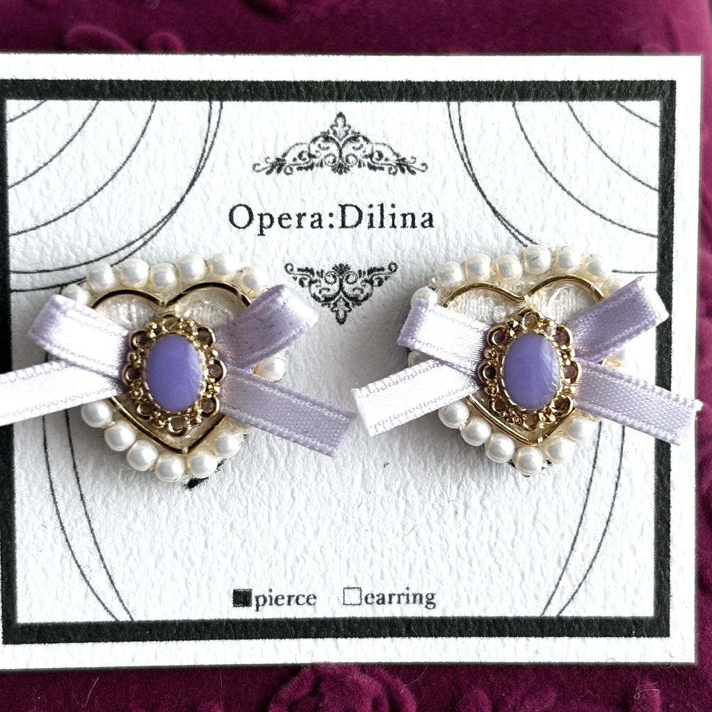 ラッキーナンバーガールーエトワールー【ピアス・イヤリング】