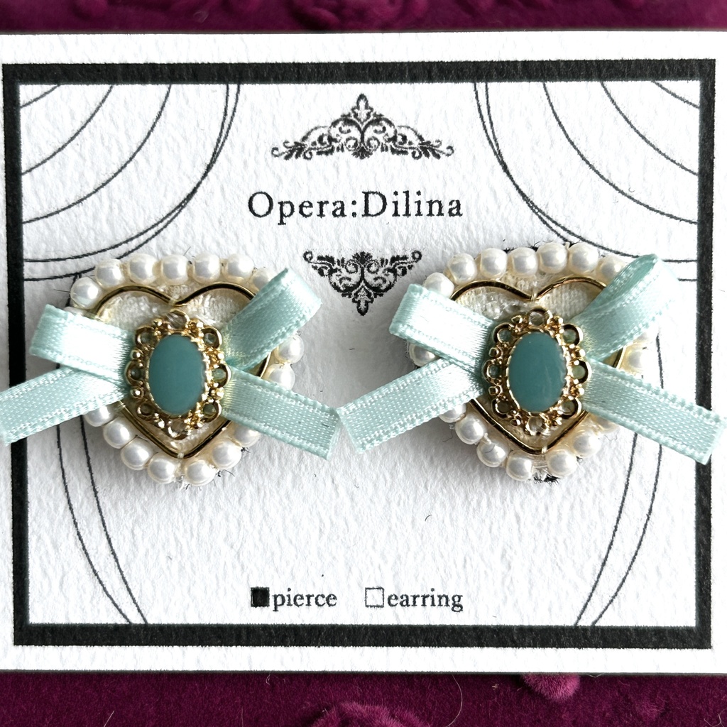 ラッキーナンバーガールーエトワールー【ピアス・イヤリング】