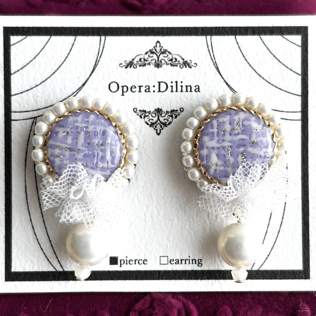 オーバー・タイム-エトワール-【ピアス・イヤリング】