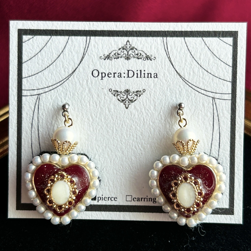 シークレット・ディスタンス【ピアス・イヤリング】