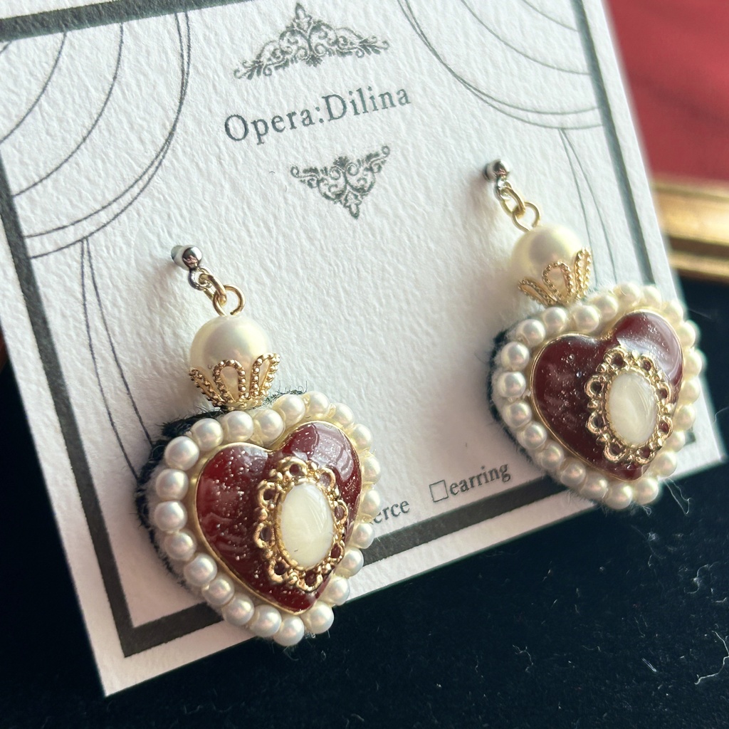 シークレット・ディスタンス【ピアス・イヤリング】