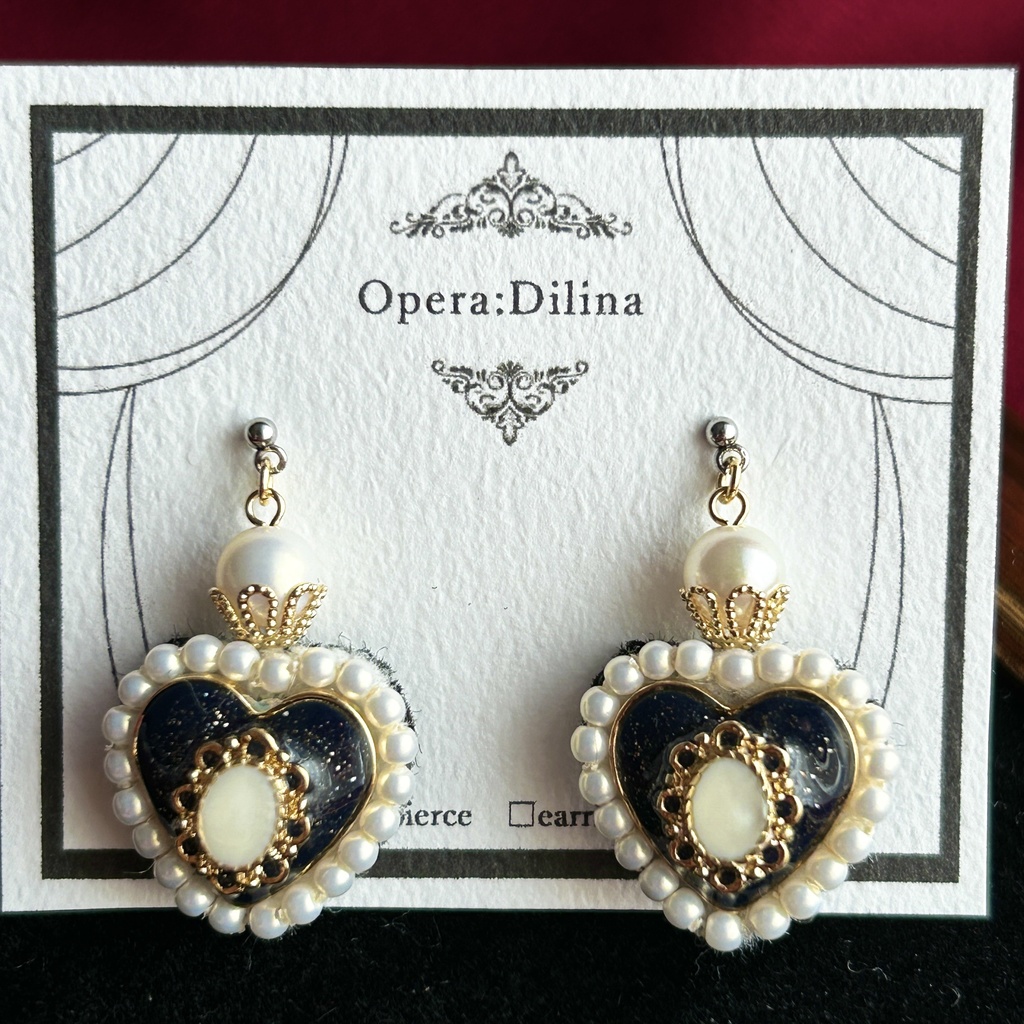 シークレット・ディスタンス【ピアス・イヤリング】