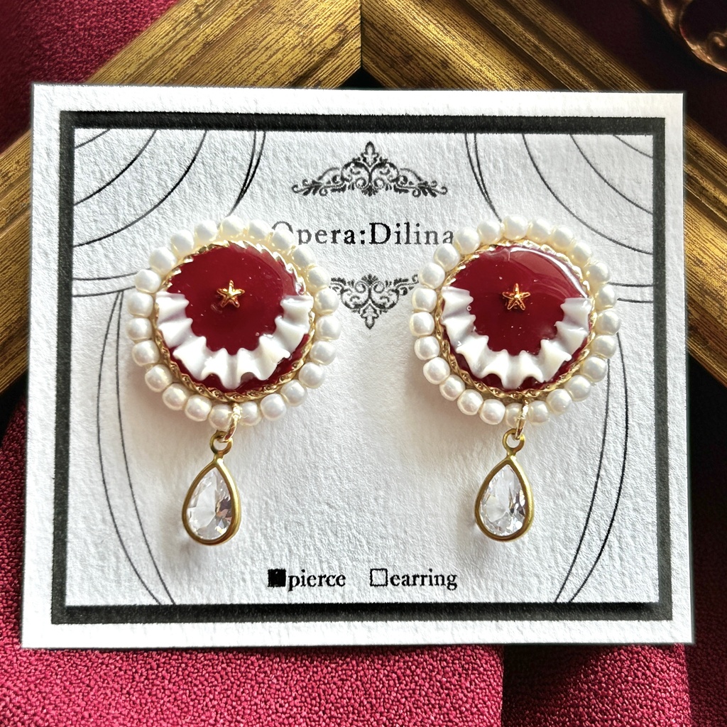ムーンライト・チュチュ【ピアス・イヤリング】