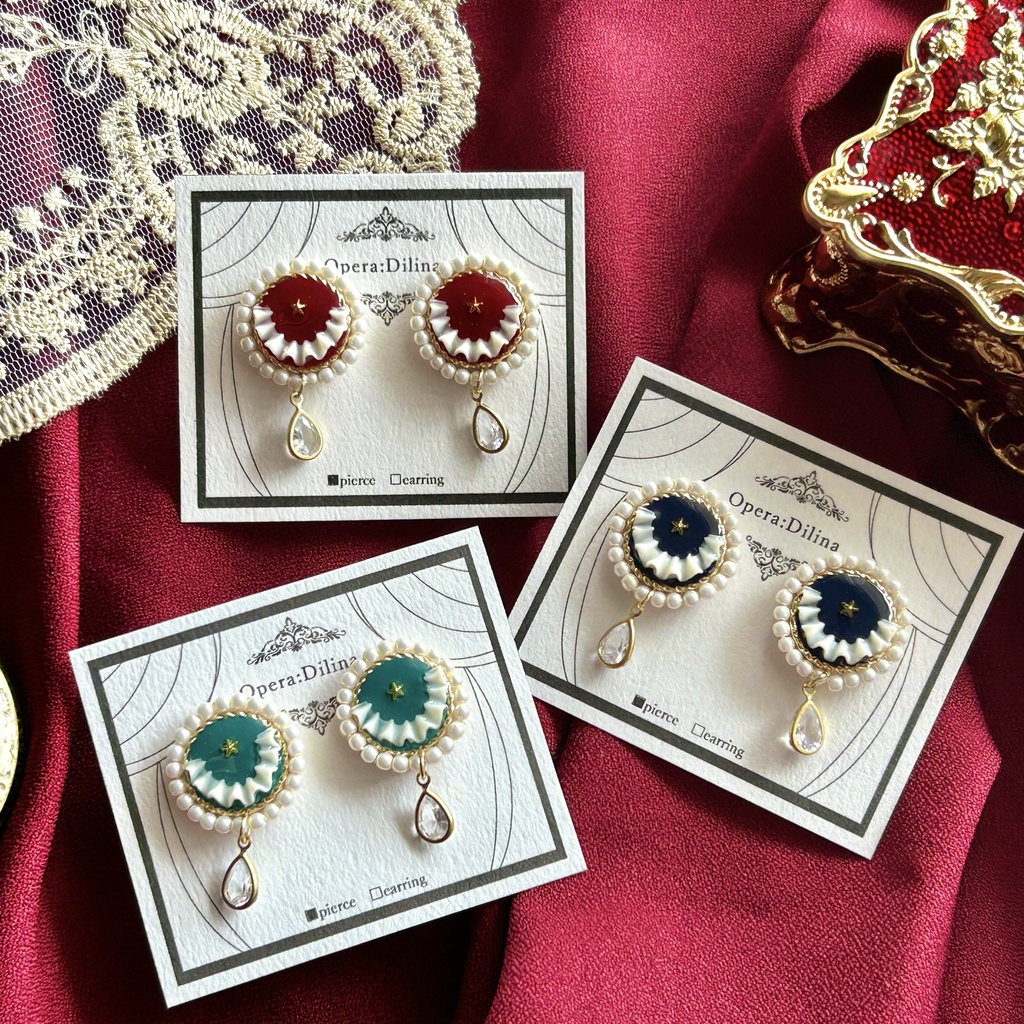 ムーンライト・チュチュ【ピアス・イヤリング】