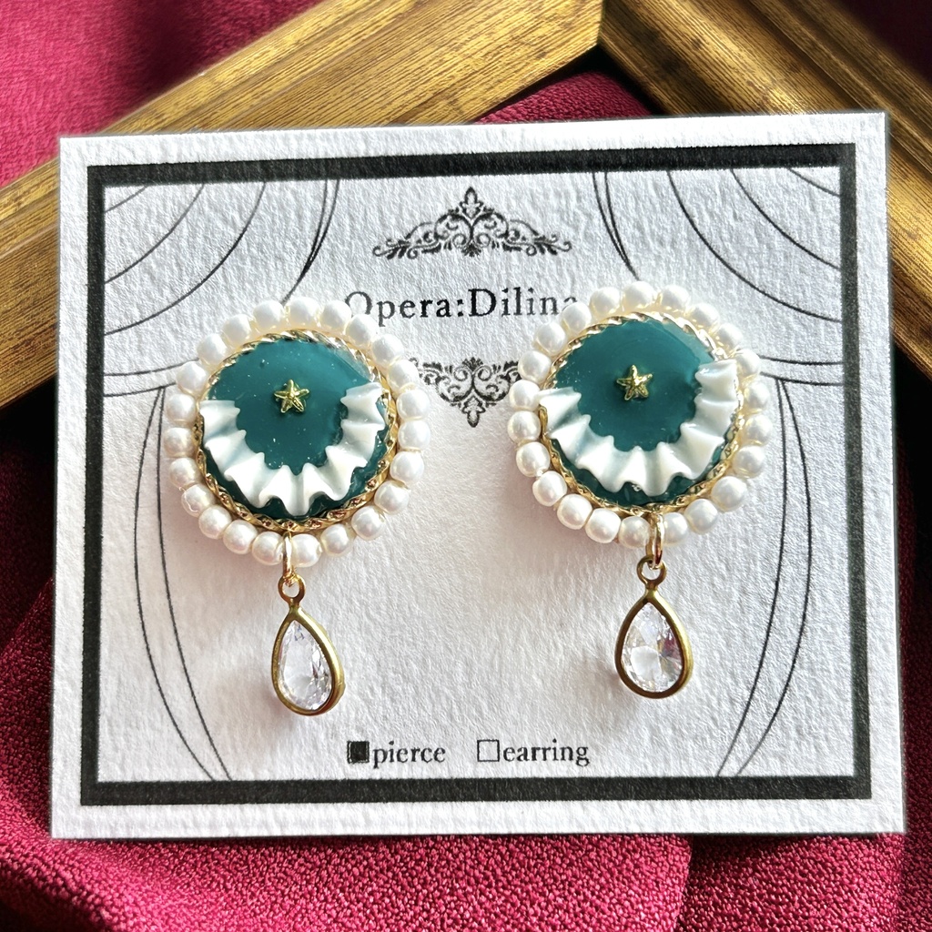 ムーンライト・チュチュ【ピアス・イヤリング】