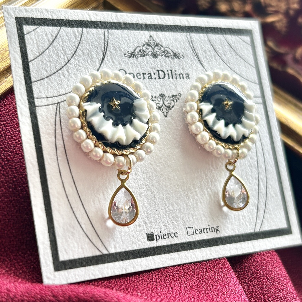 ムーンライト・チュチュ【ピアス・イヤリング】