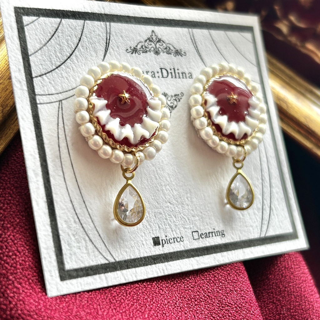 ムーンライト・チュチュ【ピアス・イヤリング】