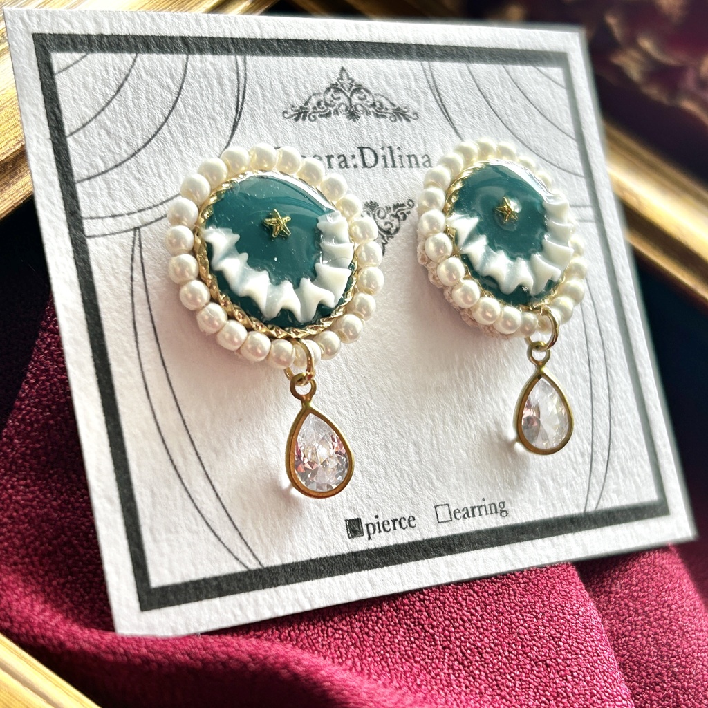 ムーンライト・チュチュ【ピアス・イヤリング】