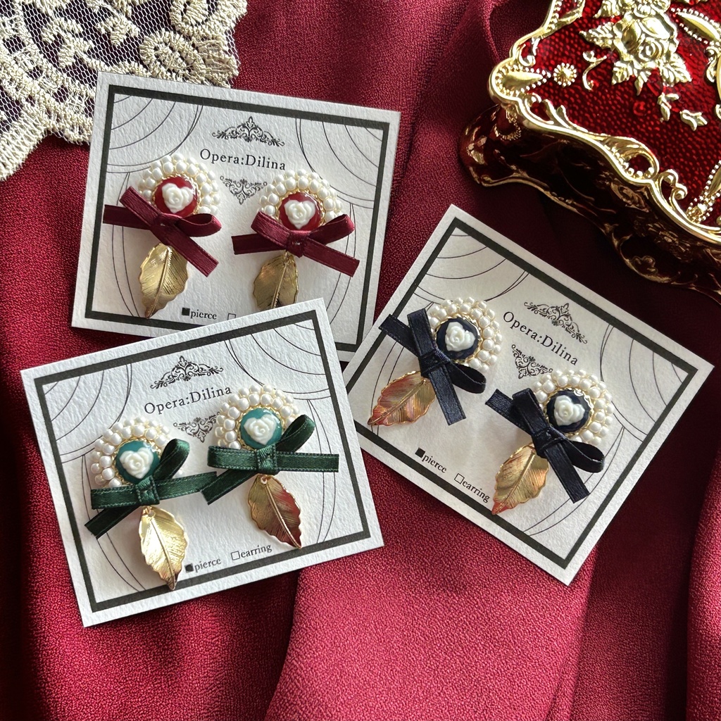 スリーピング・ビューティ【ピアス・イヤリング】