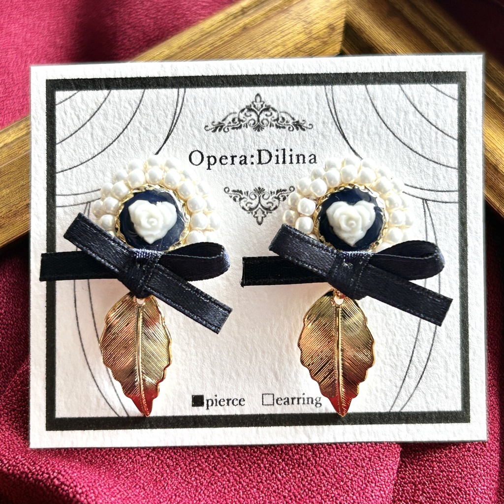 スリーピング・ビューティ【ピアス・イヤリング】
