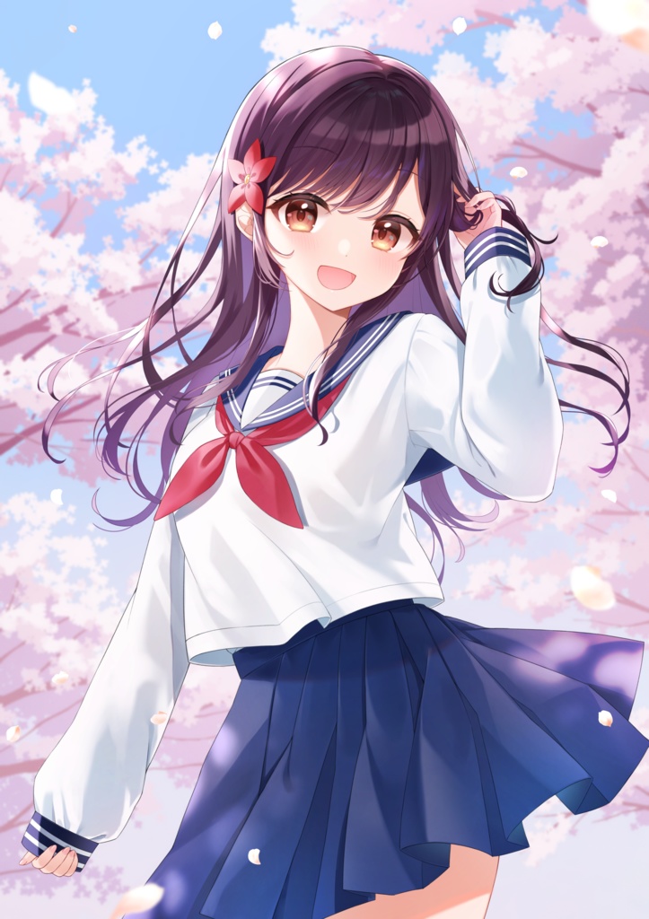 夢霞さつき A4クリアファイル 2