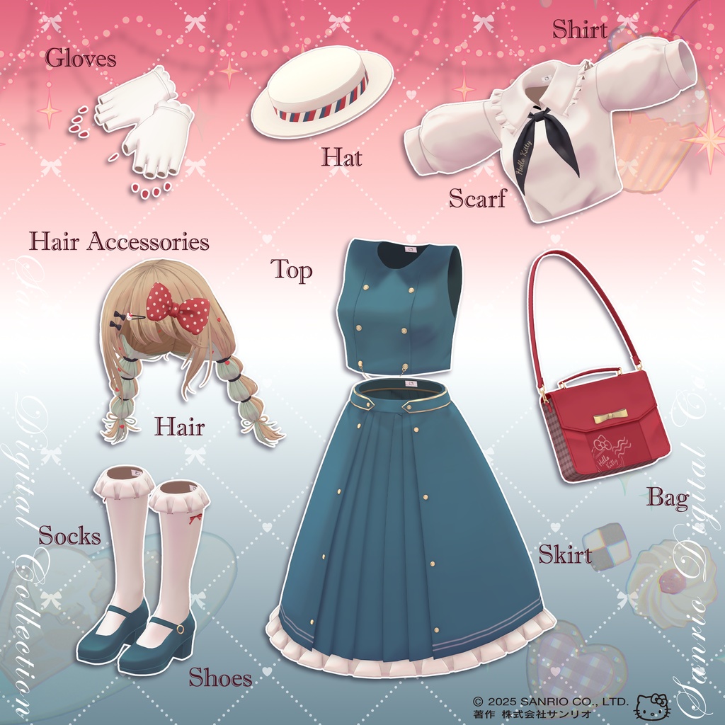 赤倉×ハローキティ - Sanrio Digital Collection - BOOTH