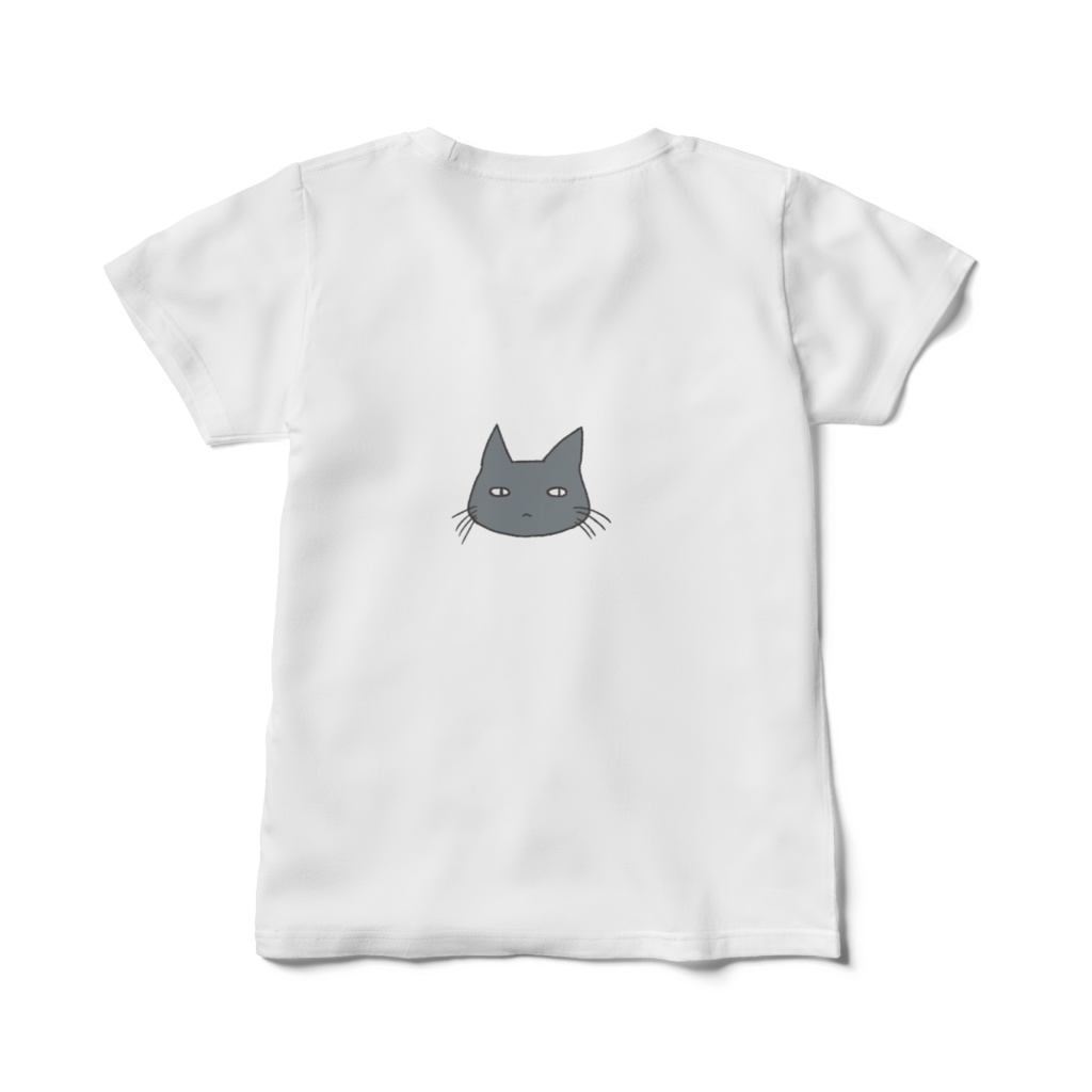 猫吸いTシャツ