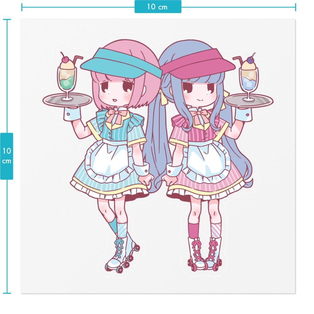 双子ダイナーちゃん