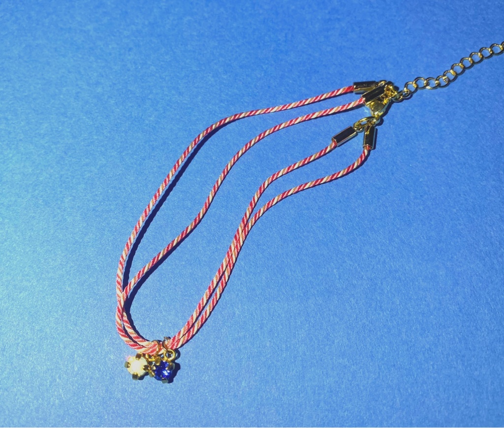 座長イメージカラーの組紐ブレス