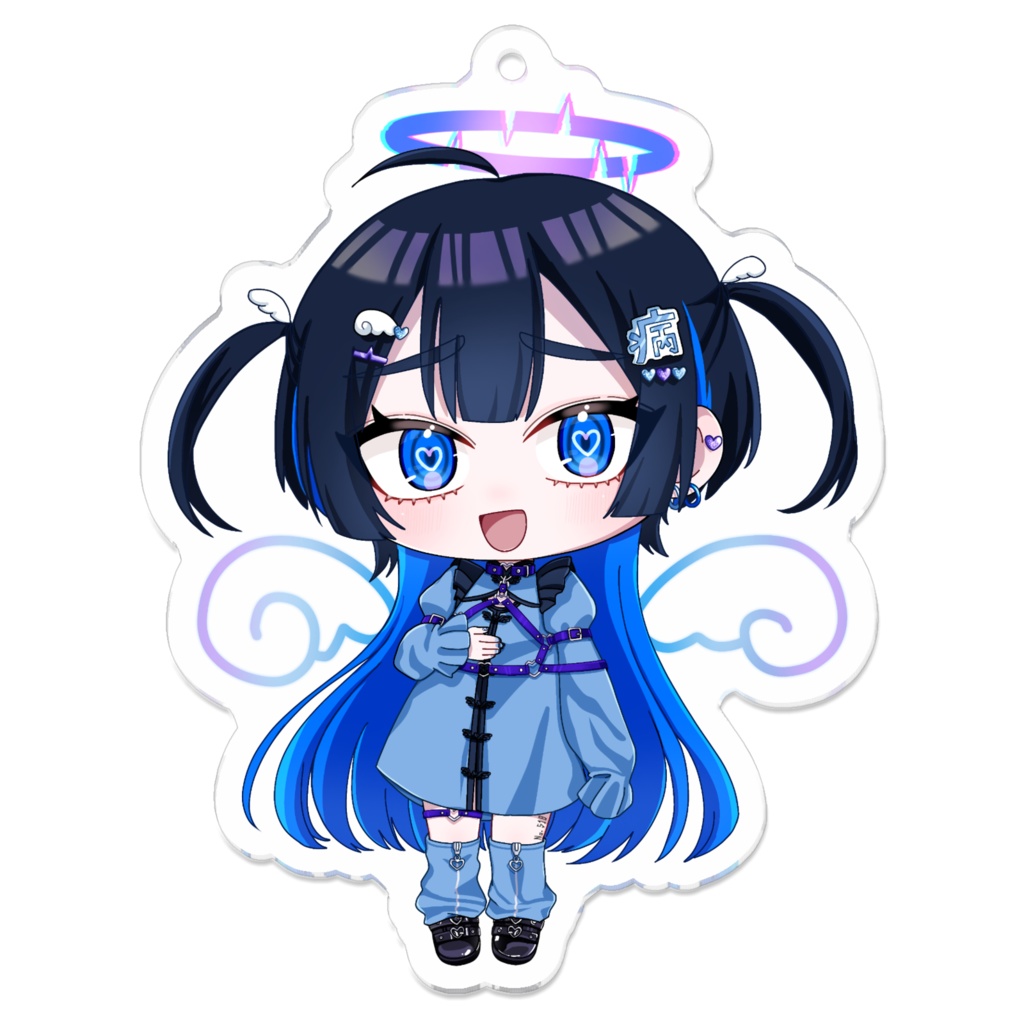 天使U アクリルキーホルダー