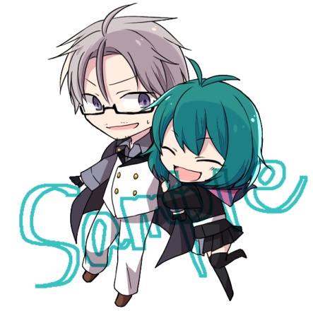 グラポプアクリルスタンド(お出かけ仕様)